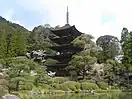 Rurikō-ji five-story pagoda