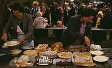 Image 12Serving food in Pie Town, New Mexico, 1940 (from History of New Mexico)