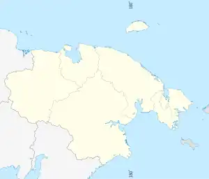 Yanrakynnot is located in Chukotka Autonomous Okrug