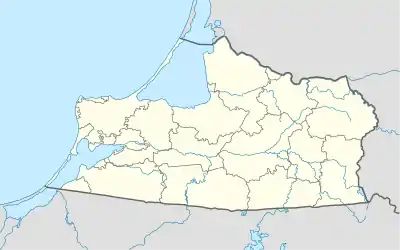 KGD is located in Kaliningrad Oblast