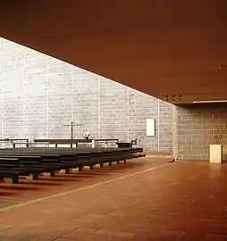 Tapiola church, Espoo (1965), Aarno Ruusuvuori.