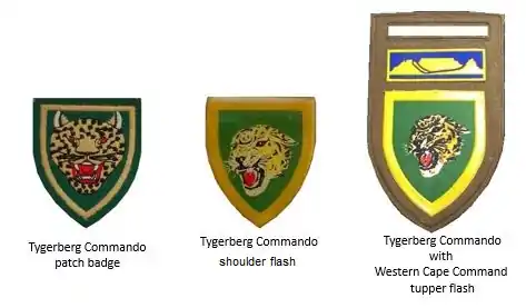 SADF era Tygerberg Commando insignia