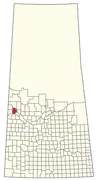 Location of the RM of Eldon No. 471 in Saskatchewan