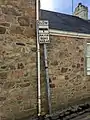 A pre-Worboys "SLOW MAJOR ROAD AHEAD" sign at Rozel bay