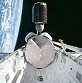 Telesat-I during deployment