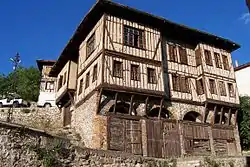 Timber-framed house in Safranbolu, as found in northern Anatolia and European Ottoman territories