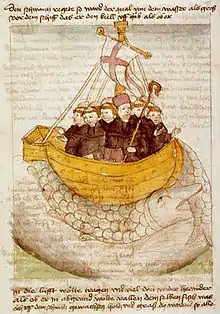 St. Malo is said to have accompanied Saint Brendan on the latter's famous voyage.