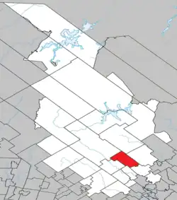 Location within Matawinie RCM.