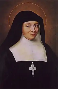 Painting of Saint Jane Frances de Chantal