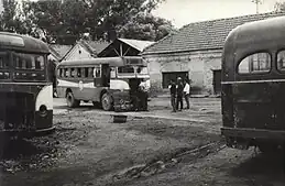 Sajha Yatayat yard in 1965.