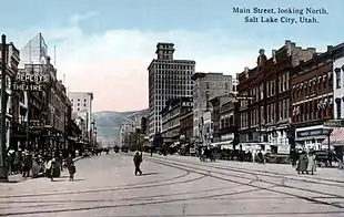 Image 7Downtown Salt Lake City in the early 20th century. (from History of Utah)