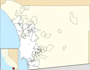 Old Scripps Building is located in San Diego County, California