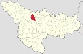 Location in Timiș County