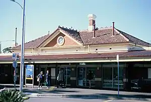 Main station building at Sandringham