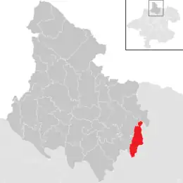 Location in the district