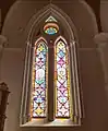 Upper window, main altar