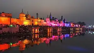 Ayodhya city, birthplace of Ram