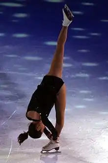 Charlotte spiral(Sasha Cohen)