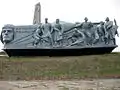 Monument to Soviet pilots in World War 2