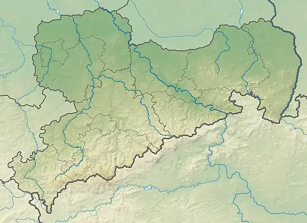 Hohburg Hills is located in Saxony