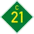 C21 road shield}}