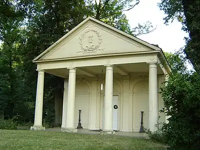 Palladian garden structure at Steinhöfel by David Gilly (1798)