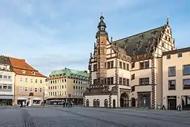 Marketplace with the Old Town Hall