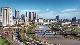 Downtown Columbus and the Scioto Mile