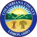 Official seal of Columbiana County