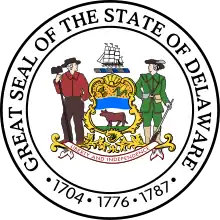 Official seal of Delaware