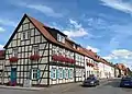 Half-timbered houses in Beusterstraße