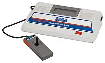 A Sega SG-1000 console