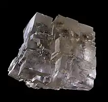 Halite crystal (Macroscopic)