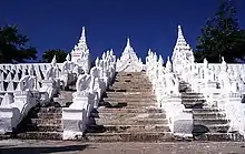 The Settawya Pagoda in Mingun.