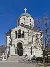 St. Vladimir's Cathedral at 'the city hill'.