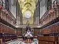 Choir Seating inside the cathedral.