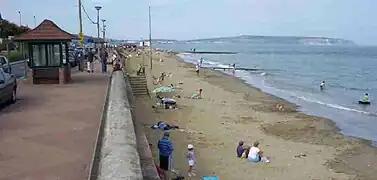 The seafront at Shanklin, 2003