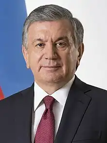  Republic of UzbekistanShavkat MirziyoyevPresident of Uzbekistan