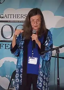 Sheila Turnage reading at the 2017 Gaithersburg Book Festival