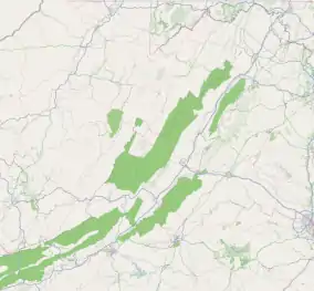 Lexington is located in Shenandoah Valley