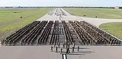 Aircraft from the 80th Flying Training Wing and personnel from the 82nd Training Wing at Sheppard AFB.