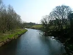 Near the old Shewalton house and estate, Drybridge.