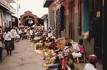 Image 29Market street in Port-au-Prince, 1996 (from History of Haiti)