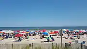 A view of the beach in Bethany Beach