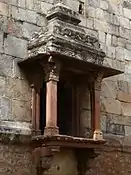 Side balcony of Mosque.