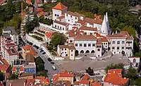 Sintra National Palace, from above