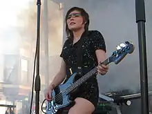 Sisely Treasure performing at the Folsom Street Fair in 2008