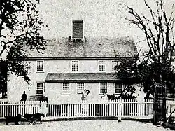 Smith-Appleby House in Smithfield with a modified chimney