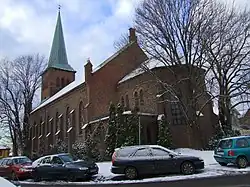 Sofienberg Church, seen from north