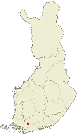 Location of Somerniemi